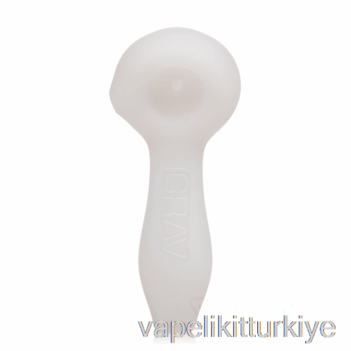 Vape Elektronik Sigara Grav Kumlanmış Kaşık Beyaz